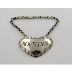 thomas hyde silver mountain wine label