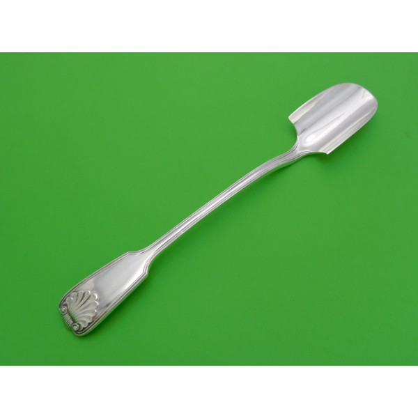 silver stilton scoop fiddle thread shell London 1858
